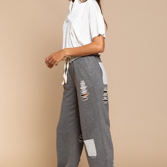 Joggers - "Heather Charcoal" - Picture 4 of 5